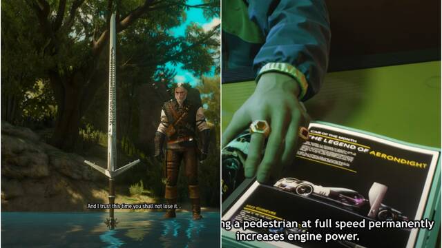 Cyberpunk 2077 y The Witcher 3: m�s easter eggs