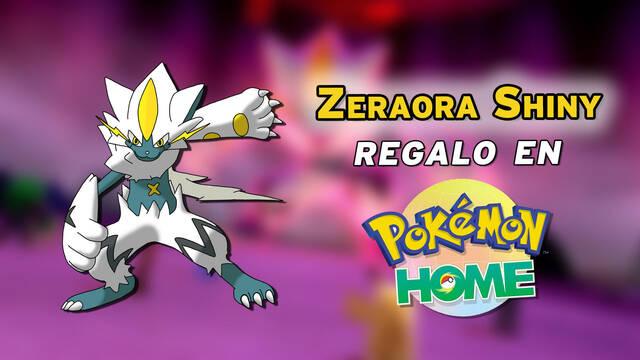 Pokémon: Ya puedes reclamar gratis a Zeraora Shiny en Pokémon HOME