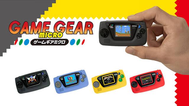 SEGA planeaba lanzar Game Gear Micro con un solo videojuego por modelo antes de incluir cuatro en cada uno.