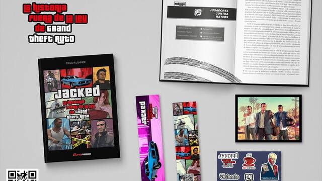 Gamepress editar� el libro Jacked: La historia fuera de la ley de Grand Theft Auto en julio.