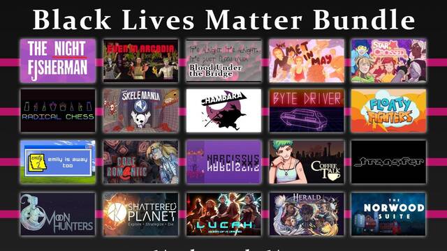 El bundle indie de apoyo al Black Lives Matter supera los 45.000 d�lares recaudados.