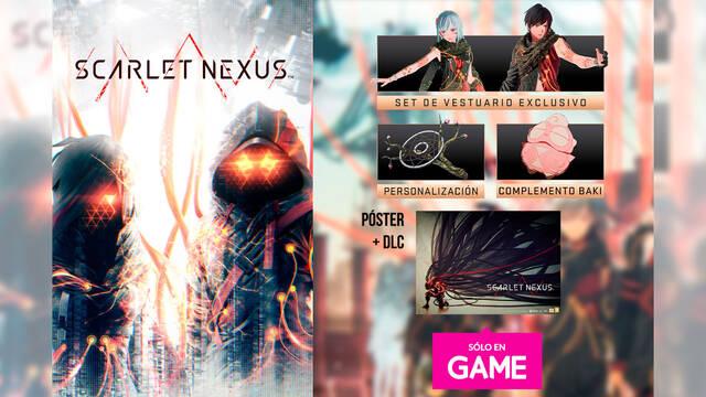GAME Espa�a te ofrece un DLC y p�ster exclusivo por la reserva de Scarlet Nexus