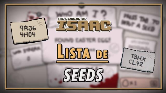 Seeds de The Binding of Isaac: Listado completo de semillas y características - The Binding of Isaac: Rebirth