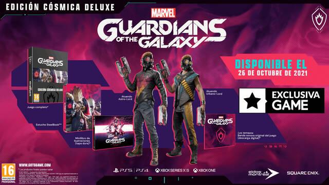 Ya puedes reservar la Edici�n C�smica Deluxe Marvel's Guardians of the Galaxy en GAME