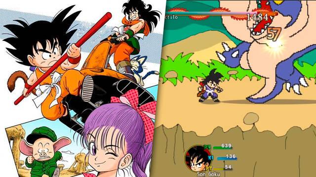 Un fan crea Dragon Ball Legendary Adventure, un RPG al estilo retro