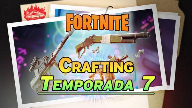Fortnite Temporada 7: C�mo fabricar armas - Todos los recursos y recetas - Fortnite Battle Royale