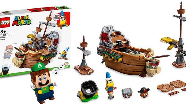 LEGO Super Mario recibe un nuevo set interactivo en forma de aeronave flotante