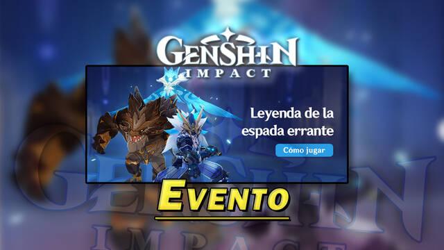 Genshin Impact: Gana Protogemas gratis en el evento Leyenda de la espada errante
