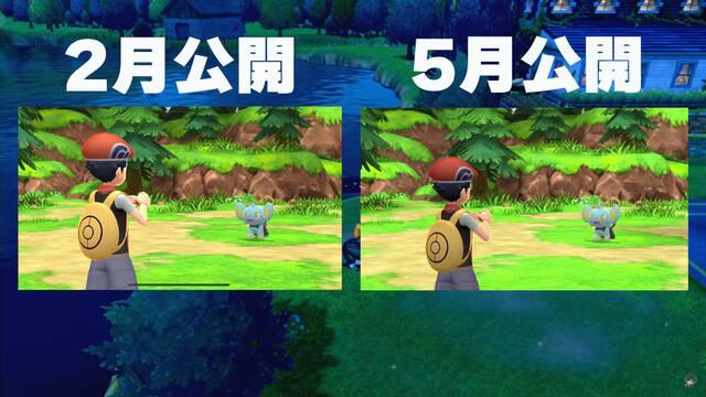 Pokémon Diamante Brillante Perla Reluciente cambios gráficos