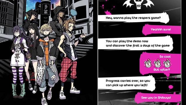 Neo: The World Ends With You descargar demo Switch PS4