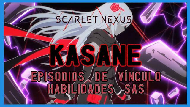 Kasane en Scarlet Nexus - Episodios de vínculo y habilidades SAS - Scarlet Nexus