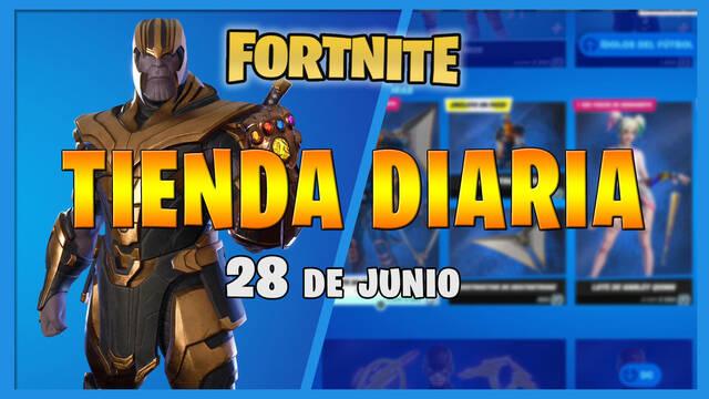 Fortnite Battle Royale - Portada de la Tienda diaria 28 de junio 2021