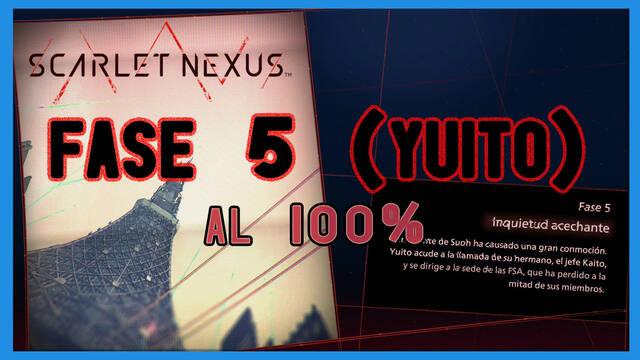 Fase 5: Inquietud acechante al 100% en Scarlet Nexus - Scarlet Nexus