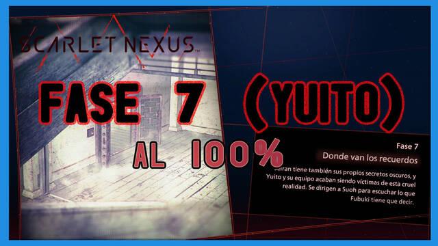 Fase 7: Donde van los recuerdos al 100% en Scarlet Nexus - Scarlet Nexus