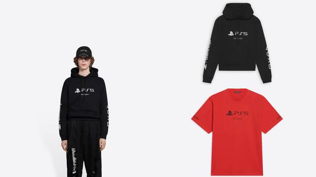 Las camisetas de PS5 en colaboraci�n con Balenciaga son m�s caras que la consola