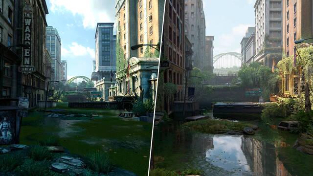 Comparativa The Last of Us original PS3 y remake PS5