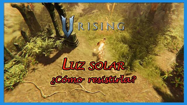 V Rising: C�mo protegerse de los rayos de sol y tener mayor resistencia - V Rising