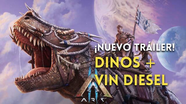 ARK 2 tráiler con Vin Diesel y dinosaurios