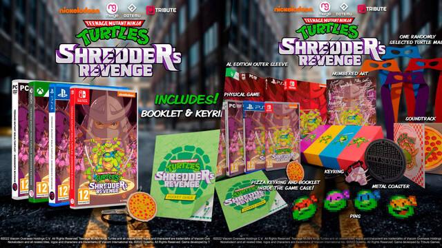 Teenage Mutant Ninja Turtles: Shredder's Revenge ediciones físicas el 29 de julio