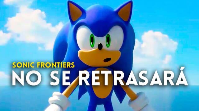 Sonic Team no retrasará Sonic Frontiers por las críticas de la comunidad.