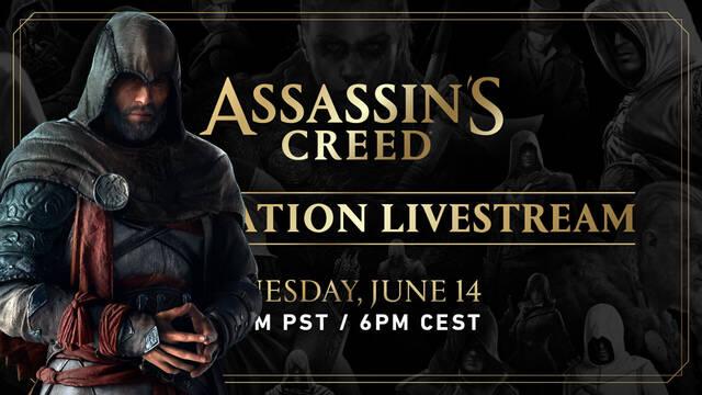 Evento de aniversario de Assassin's Creed el 14 de junio.