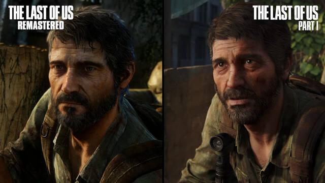 Nueva comparativa de The Last of Us Parte I con el juego original que llegó a PS3