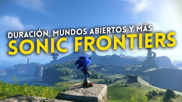 Sonic Frontiers tendrá una duración de entre 20 y 30 horas