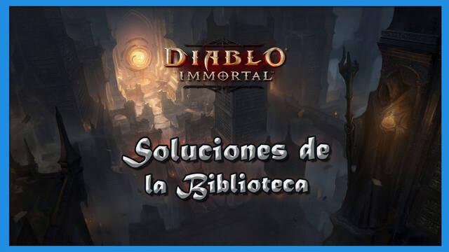 Diablo Immortal: Cómo resolver los puzzles de la Biblioteca de Zoltun Kulle - Diablo Immortal