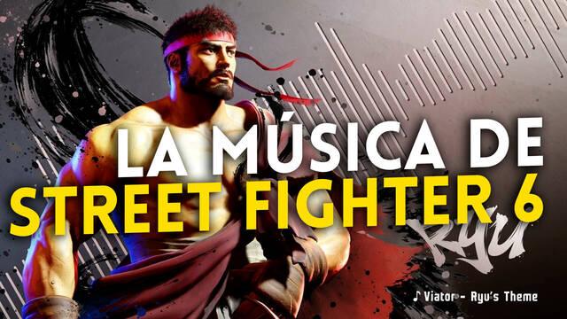 Street Fighter 6 nos muestra la música de Ryu