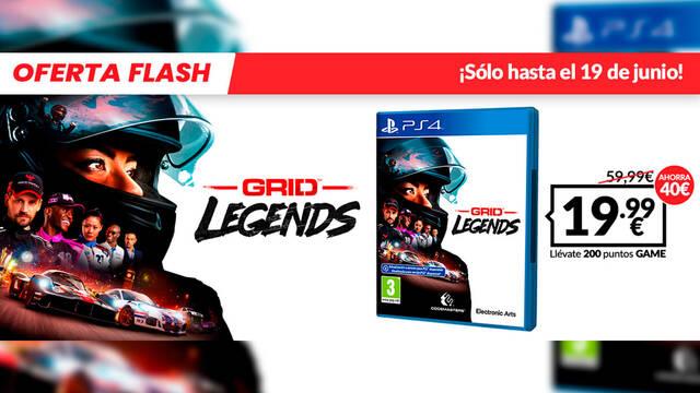 GRID Legends para PS4 de oferta en GAME por tiempo limitado