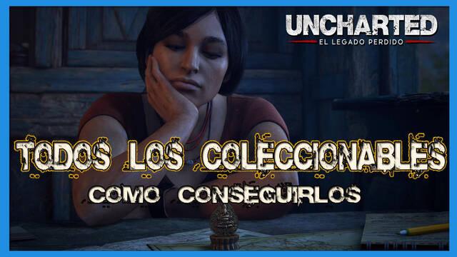 TODOS los Coleccionables en Uncharted: El Legado Perdido y ubicación - Uncharted: El Legado Perdido