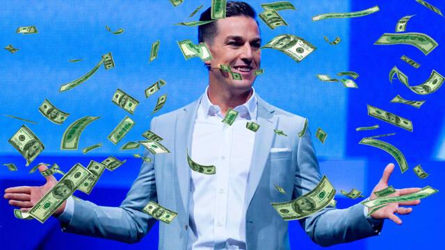 El CEO de Electronic Arts cobra 20 millones de dólares tras un recorte salarial.