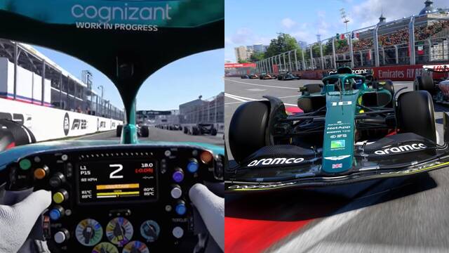 F1 2022 presenta nuevo gameplay de su VR