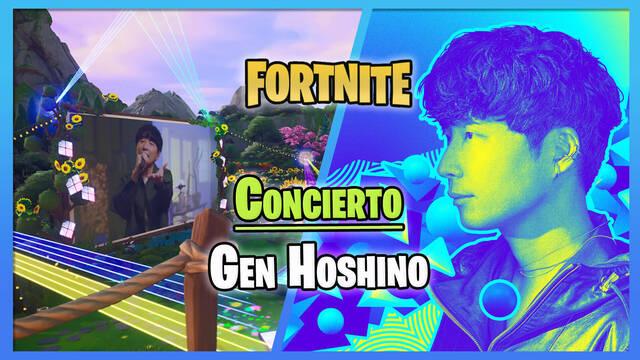 Onda musical en Fortnite: Concierto de Gen Hoshino - Fechas y cómo verlo