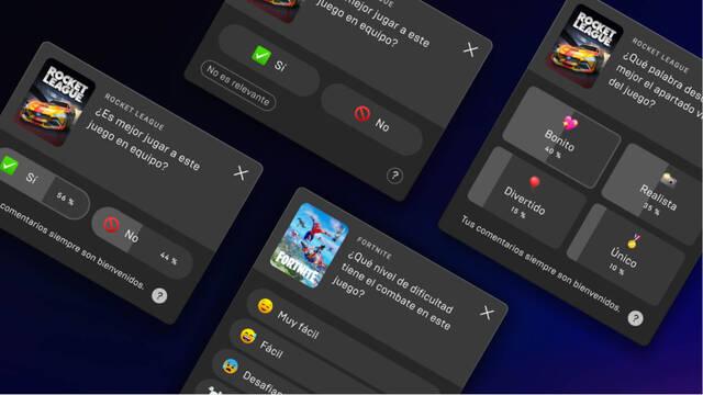 Epic Games Store ahora ofrece la posibilidad de valorar sus juegos