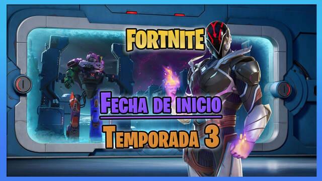 Fortnite: Fecha de inicio de la Temporada 3 revelada