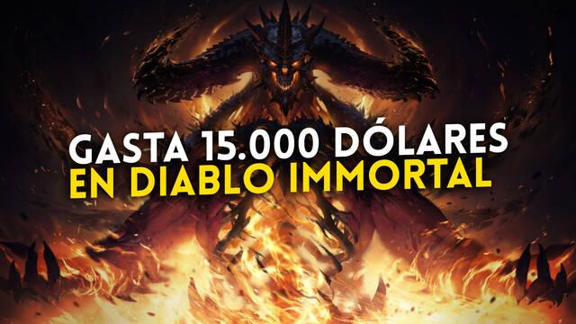 Un streamer destruye una gema de cinco estrellas de Diablo Immortal tras haber invertido más de 15.000 dólares en ella