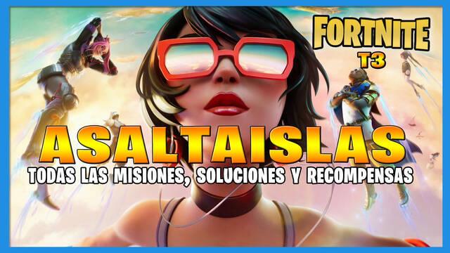 Fornite Battle Royale: Misiones de Asaltaislas, solución y recompensas - Fortnite Battle Royale