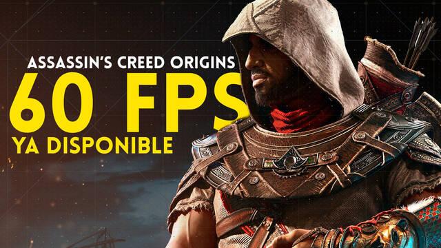Assassin's Creed Origins ya funciona a 60 fps en PS5 y Xbox Series.