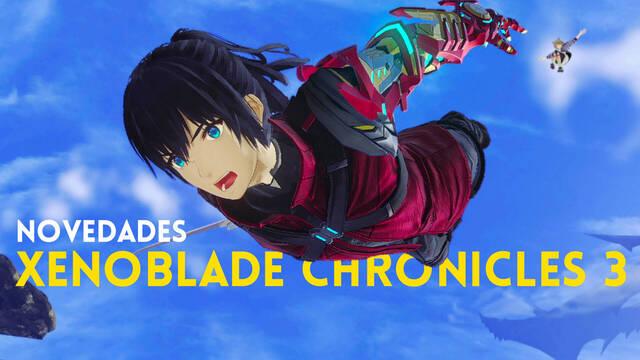 Nuevo gameplay de Xenoblade Chronicles 3 y detalles de su pase de expansión.