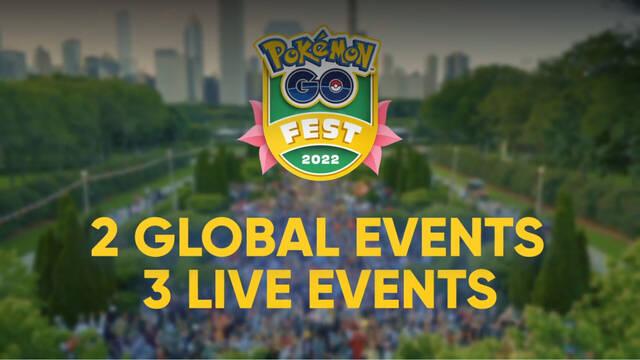 Pokémon GO Fest: Eventos globales, presenciales, Raid EX y más