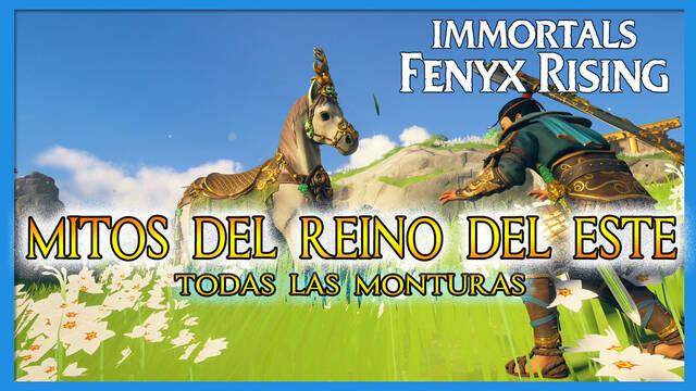 Todas las monturas de Mitos del Reino del Este en Immortals Fenyx Rising - Immortals Fenyx Rising