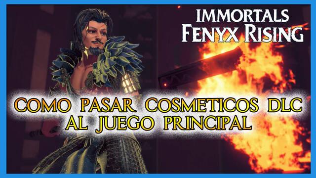 Immortals Fenyx Rising: cómo pasar cosméticos DLC al juego principal - Immortals Fenyx Rising