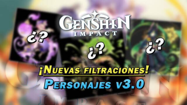 Genshin Impact: Filtrados los dise�os de Tighnari, Collei y Dori para la v3.0