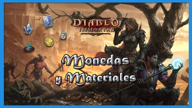Diablo Immortal: TODAS las monedas y materiales y c�mo conseguirlos - Diablo Immortal