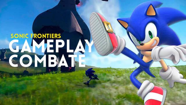Nuevo gameplay de Sonic Frontiers centrado en el combate.