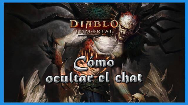 Diablo Immortal: Cómo ocultar el chat y configurar sus ajustes