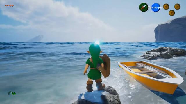Así de espectacular luce el agua en este remake fan de Zelda: Ocarina of Time