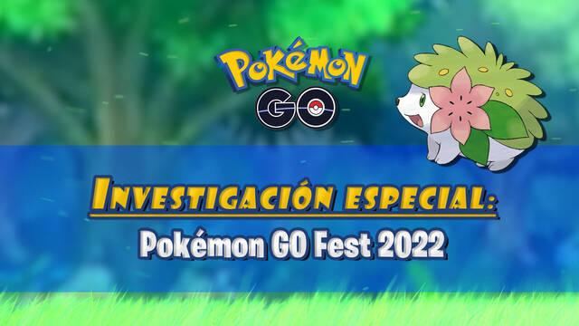 Investigación especial Pokémon GO Fest 2022: Tareas, fases y recompensas