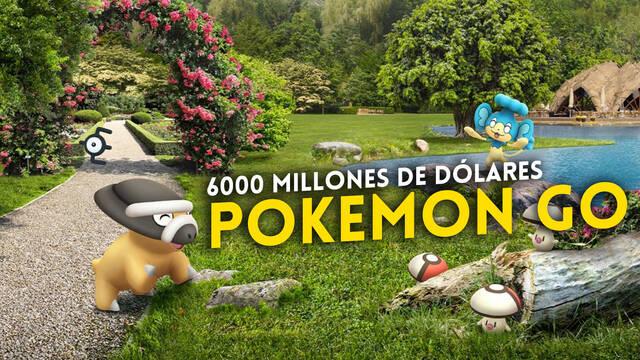 Pokémon GO ha generado más de 6000 millones en seis años
